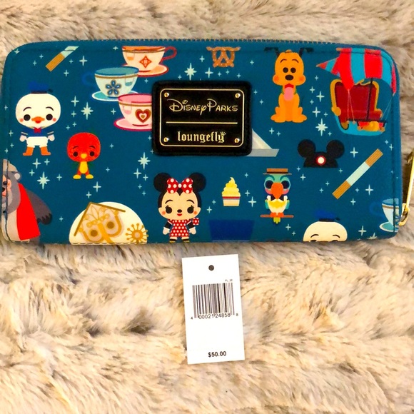 Loungefly Handbags - Disney theme parks Loungefly wallet Disneyland